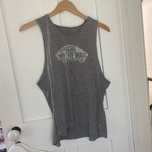 Vans “OFF THE WALL” Logo Muscle Tank